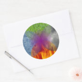 Sticker Rond Roue de l'être - Élargi (Enveloppe)