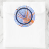 Sticker Rond Roue de vélo - Roue de bicyclette (Sac)