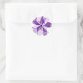 Sticker Rond Roue pourpre (Sac)