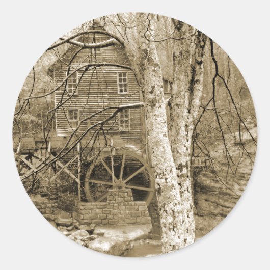 Sticker Rond Roue vintage (Devant)