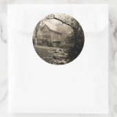 Sticker Rond Roue vintage (Sac)