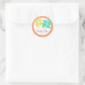 Sticker Rond Roues et Pois (Sac)