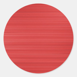 Sticker Rond Rouge brossé