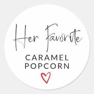 Sticker Rond Rouge Cœur Signature Script Son Mariage Préféré