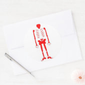 Sticker Rond rouge est perdu (Enveloppe)