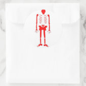 Sticker Rond rouge est perdu (Sac)