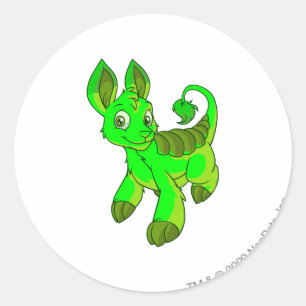 Sticker Rond Rougeoyer de Bori