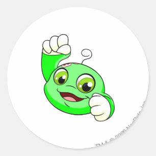Sticker Rond Rougeoyer de Kiko