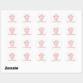Sticker Rond rouleau (Feuille)