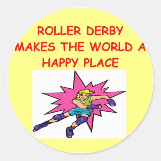 Sticker Rond rouleau (Devant)