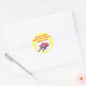 Sticker Rond rouleau (Enveloppe)