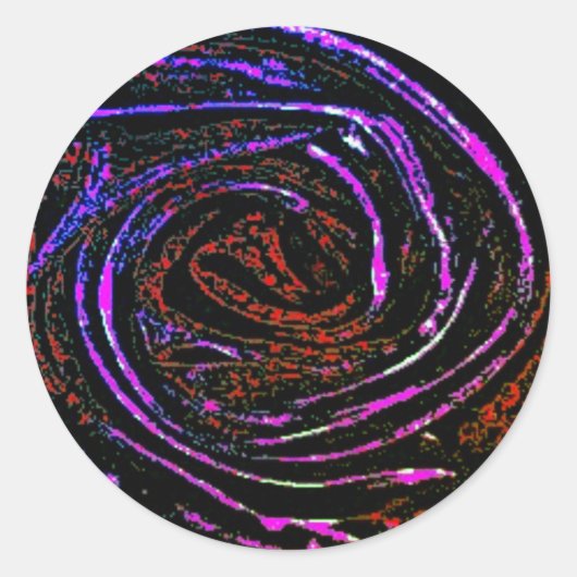 STICKER ROND ROULEAU D'AUTOCOLLANTS  (Devant)