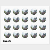 STICKER ROND ROULEAU D'AUTOCOLLANTS  (Feuille)