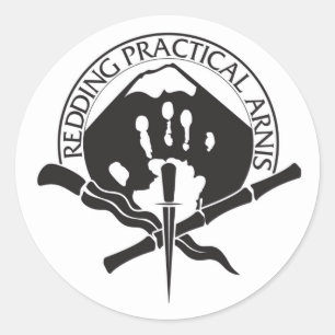 Sticker Rond Roulement Pratique Arnis LOGO
