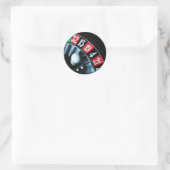 Sticker Rond Roulette (Sac)
