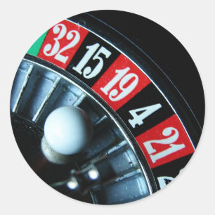 Sticker Rond Roulette