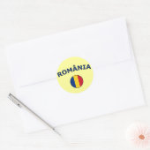 Sticker Rond Roumanie (Enveloppe)