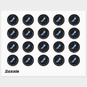 Sticker Rond Round address labels (Feuille)