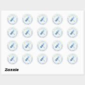 Sticker Rond Round address labels (Feuille)