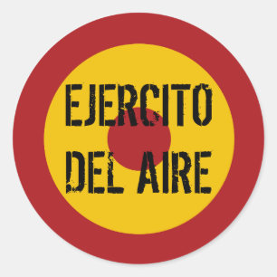 Sticker Rond Roundel de l'armée de l'air espagnole