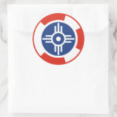 Sticker Rond Roundel de l'escadron aérien Wichita (Sac)