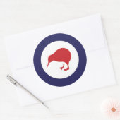 Sticker Rond Roundel néo-zélandais RAF Kiwi (Enveloppe)