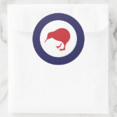 Sticker Rond Roundel néo-zélandais RAF Kiwi (Sac)