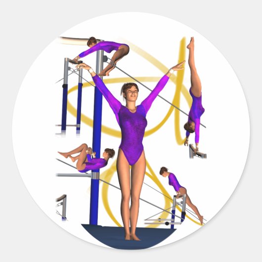 Sticker Rond Routine (Devant)