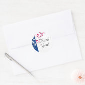Sticker Rond Royal Blue (Enveloppe)