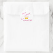 Sticker Rond Royal Princess (Sac)