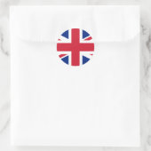 Sticker Rond Royaume-Uni GB (Sac)
