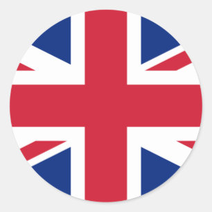 Sticker Rond Royaume-Uni GB