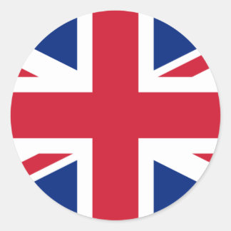 Sticker Rond Royaume-Uni GB
