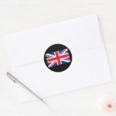 Sticker Rond Royaume-Uni Grande-Bretagne Angleterre anglais dra (Enveloppe)