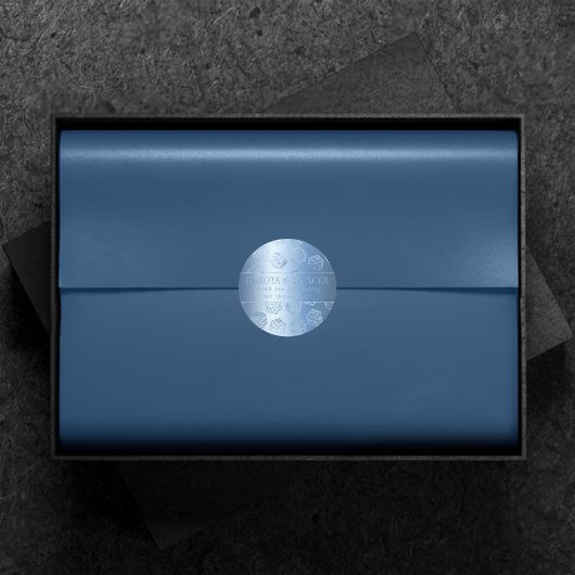 Sticker Rond RPG Luxe | Imaginaire bleu Tabletop Gamer personna