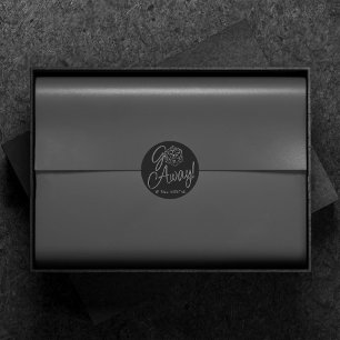 Sticker Rond RPG Va te faire voir   Classique Tabletop Rétro Je