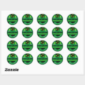 Sticker Rond RRR L'État bénévole (Feuille)