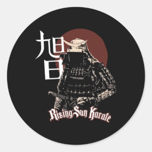 Sticker Rond Rska Samurai