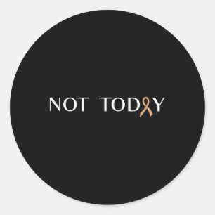 Sticker Rond Ruban de lutte contre le cancer infantile