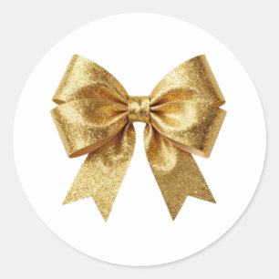 Sticker Rond Ruban métallisé luxueux scintillant