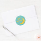 Sticker Rond Ruban Top Banana Award (Enveloppe)