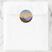 Sticker Rond Rubber Ducky, Explorateur (Sac)