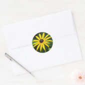 Sticker Rond Rudbeckia hirta (Enveloppe)