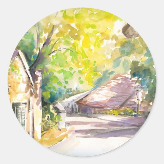 Sticker Rond Rue (Devant)