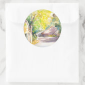 Sticker Rond Rue (Sac)