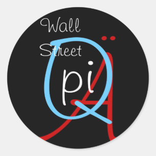 Sticker Rond rue murale q pi