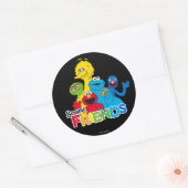 Sticker Rond Rue Sésame | Amis de Sésame (Enveloppe)