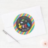 Sticker Rond Rue Sésame | Amis sésame (Enveloppe)