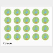 Sticker Rond Rue Sésame Pino (Feuille)