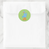 Sticker Rond Rue Sésame Pino (Sac)
